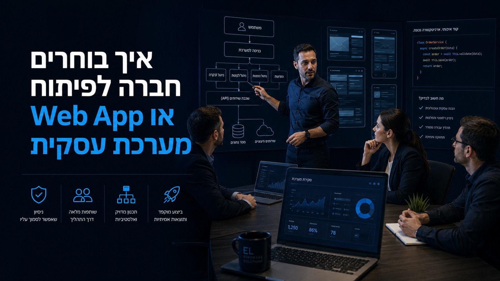 איך בוחרים חברה לפיתוח Web App או מערכת עסקית?